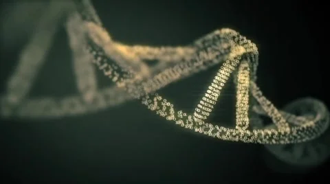 Source Code - Binary DNA Strand and Atom Intro. Stock After Effects