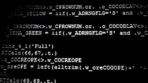 Source code chaos yi 4k Stock Footage 81133853