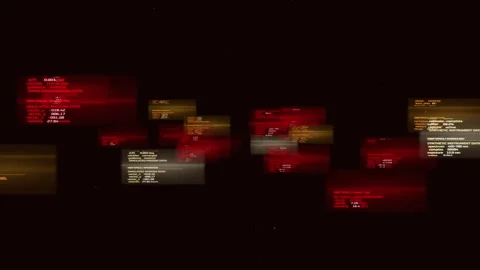 Source code glory translucent space mission horizontal Vídeo Stock 344752380