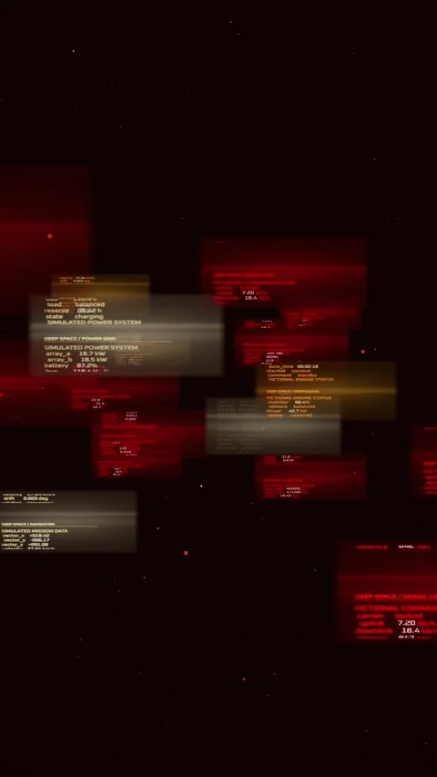 Source code glory translucent space mission vertical Stock Footage 345450656