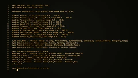 Source code hydroelectric terminal ADA full 動画素材 344687714