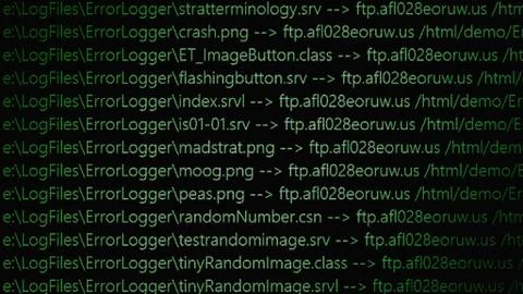 Source code led  Stock Illustration