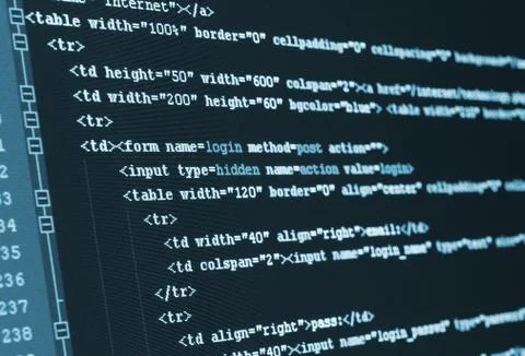 Source code Foto stock