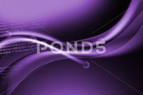 Source code on purple background Illustration #36932080