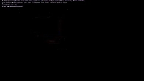 Source code show scrambled slow Stock Footage 69832578