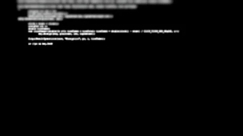 Source code show tilt shift Stock Footage 69814908