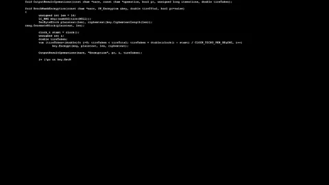 Source code show white characters Stock Footage 69809874