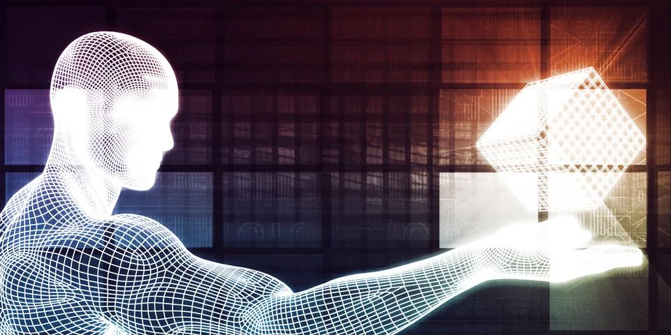 Source Code Technology Background Stock Illustration