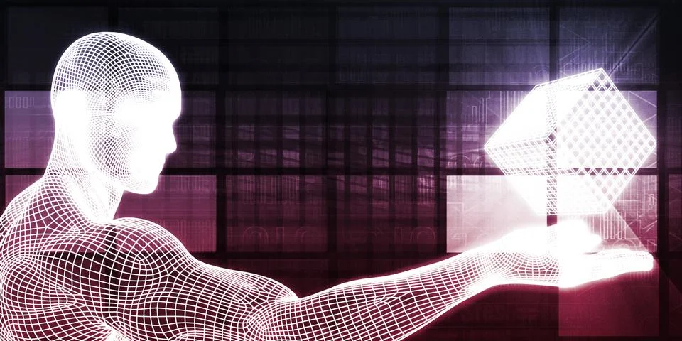 Source Code Technology Background Stock Illustration