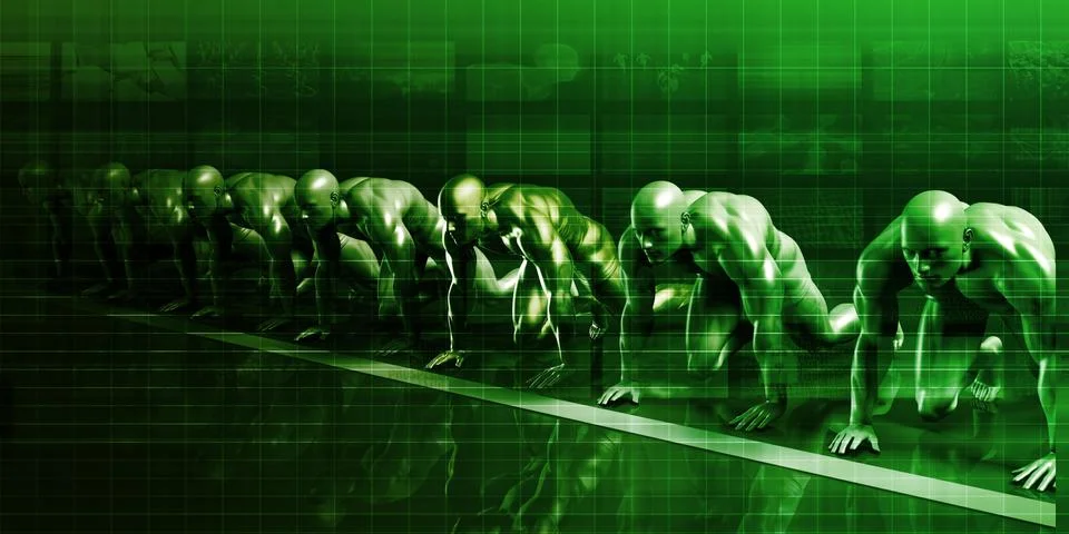 Source Code Technology Stock Illustration