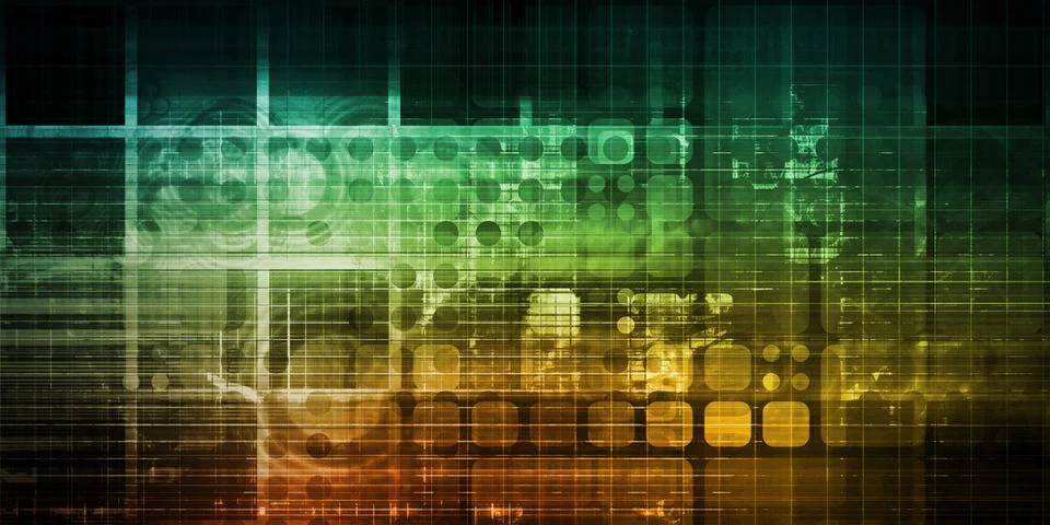 Source Code Technology Illustrazione stock