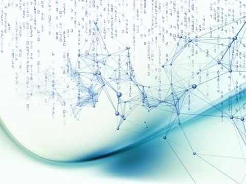 Source of Computing Ilustração Stock