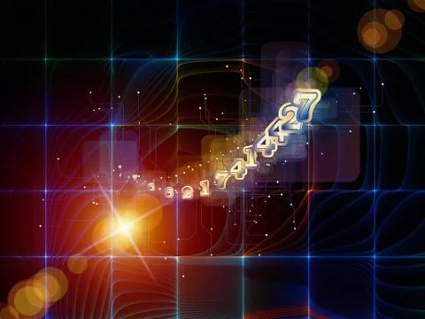 Source of Geometry Illustrazione stock