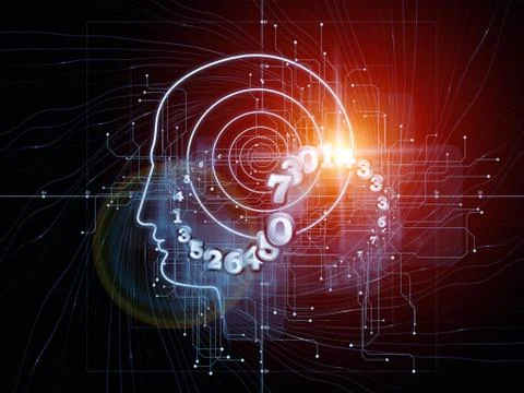 Source of Geometry Illustrazione stock