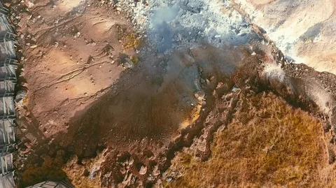 Source of hot water, iceland Stock Footage 119998195