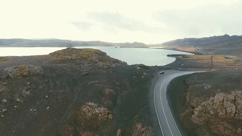 Source of hot water, iceland Video stock 119998378