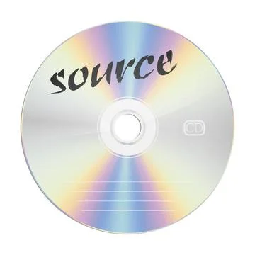 Source An image of a security compact disc source Copyright: xZoonar.com/m... Stock Photos