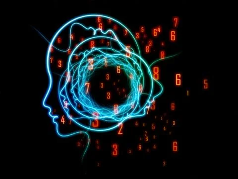 Source of Integers Illustrazione stock