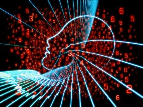 Source of Integers Illustrazione stock