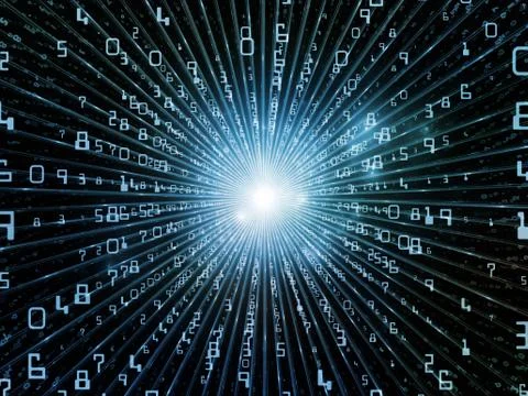 Source of Integers Illustrazione stock