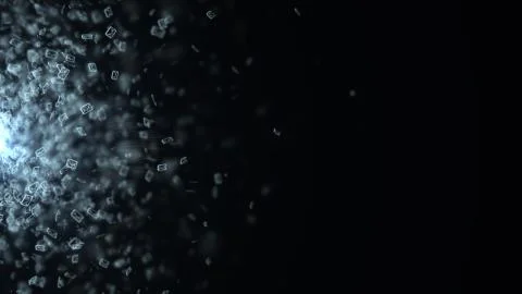 The source of a large number of letters. Many emails Illustrazione stock