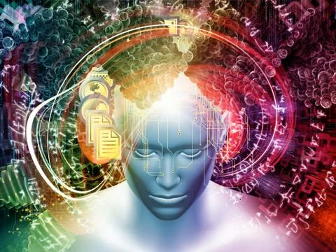 Source of Math Mentality Stock Illustration