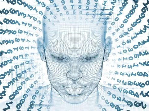 Source of the Mind Stock Illustration