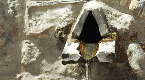 Source of mineral water Stock-Footage 55941767