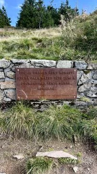 Source of the Morava River, Czech Republic Stock Photos