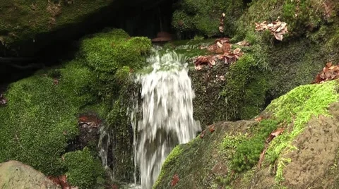 A source in the mountain Stock Footage 43742799