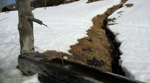 Source in the mountains. Stock Footage 48374804