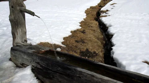 Source in the mountains. Stock Footage 48375735