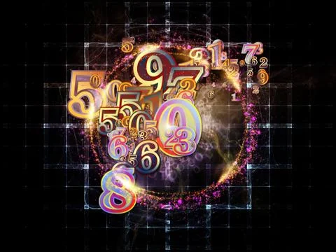Source of Numbers イラスト素材