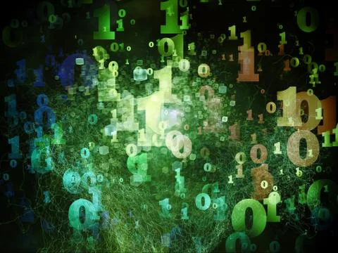 Source of Numbers 스톡 일러스트