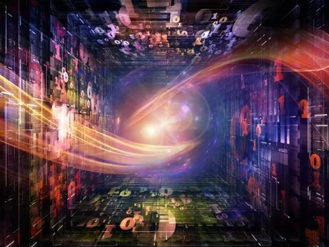 Source of Numbers 스톡 일러스트