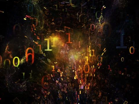 Source of Numbers 스톡 일러스트