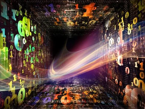 Source of Numbers 스톡 일러스트