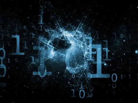 Source of Numbers Illustrazione stock