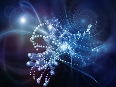 Source of Particles Stock Illustration