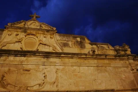 Source of the pillar of the guard Stock Photos