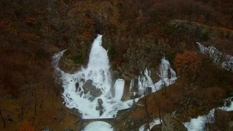 Source of a river just after heavy storm Stock Footage 102669391