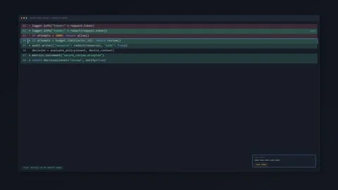 Source secure code review redaction patch dark hori python Stockbeeldmateriaal 342768955