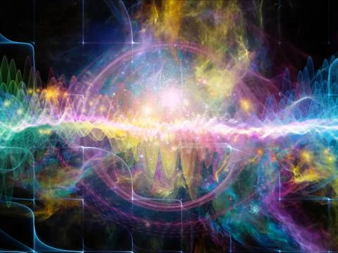 Source of Sound Wave 库存插图