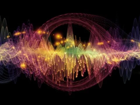 Source of Sound Wave Stock Illustration