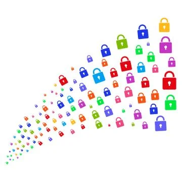 Source Stream of Lock Stockillustratie