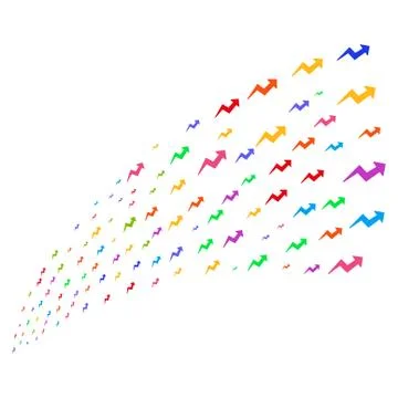 Source Stream of Trend Stock Illustration