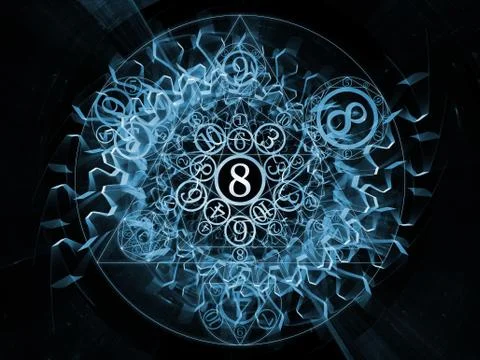 Source of Symbolic Meaning Illustrazione stock