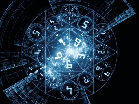 Source of Symbolic Meaning Stockillustratie