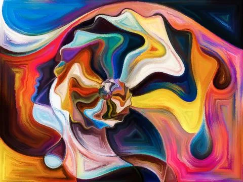 Source of Tangents Stock Illustration