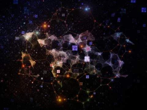 Source of Virtual Forms Illustrazione stock